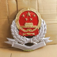 生产税务徽厂家 税务局标志金属材质税务徽标定制