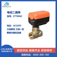 三线电动二通阀ETT8062